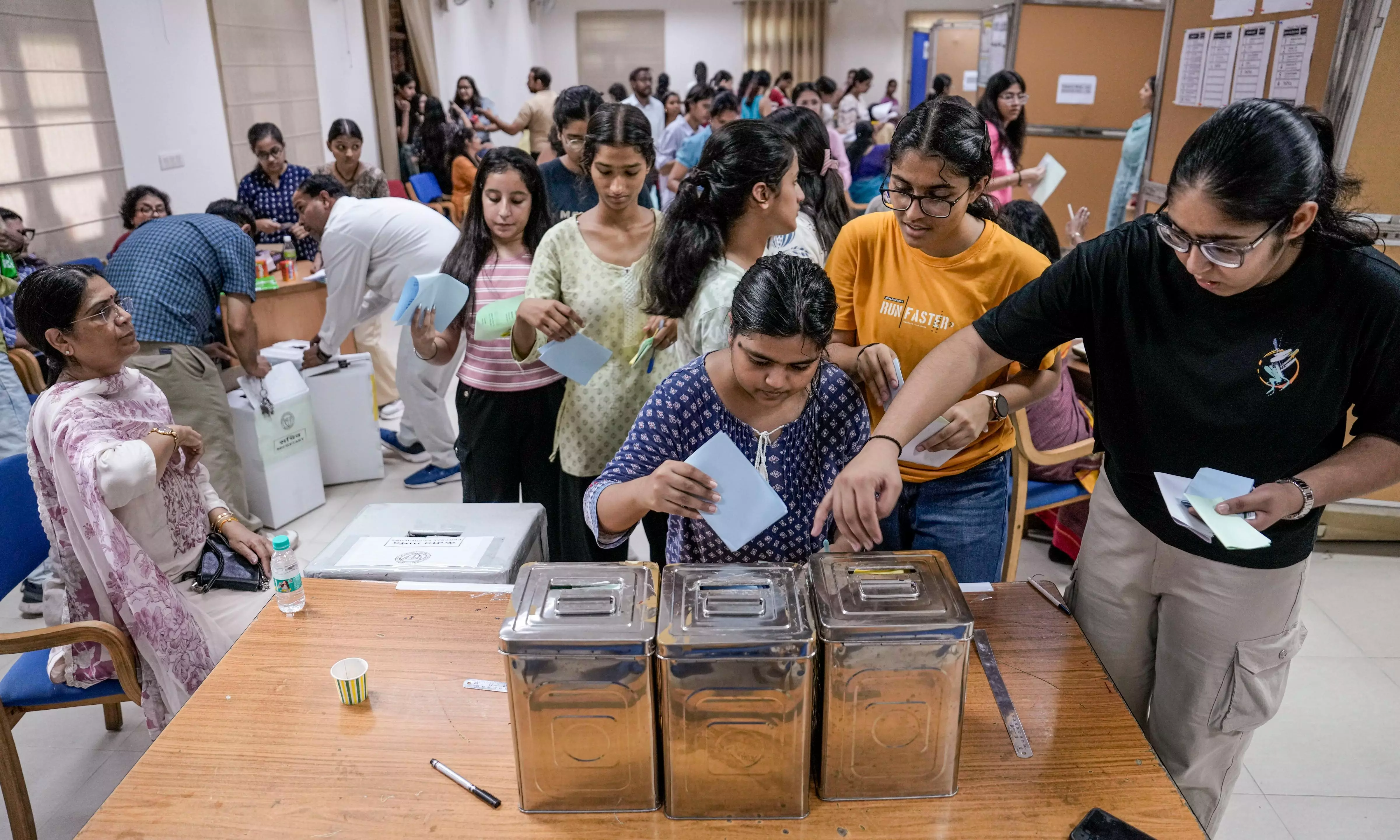 ABVP Bags Three Posts, NSUI One in DUSU Polls