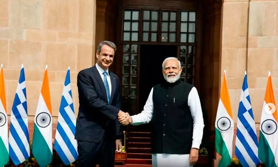PM Modi, Greek PM Reaffirm Strategic Ties PM Modi, Greek PM Reaffirm Strategic Ties