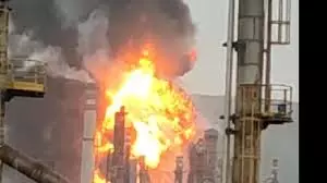 Hydrogen Leak Sparks Brief Fire At Visakha Refinery