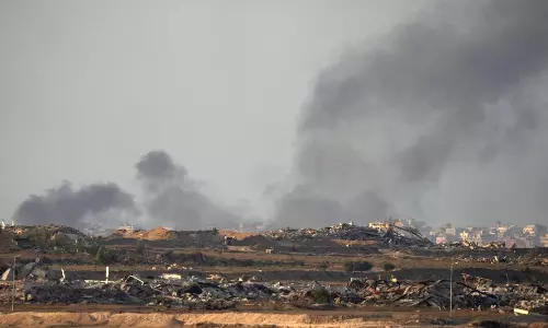 Israel Bombards Gaza City