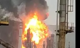 Hydrogen Leak Sparks Brief Fire At Visakha Refinery