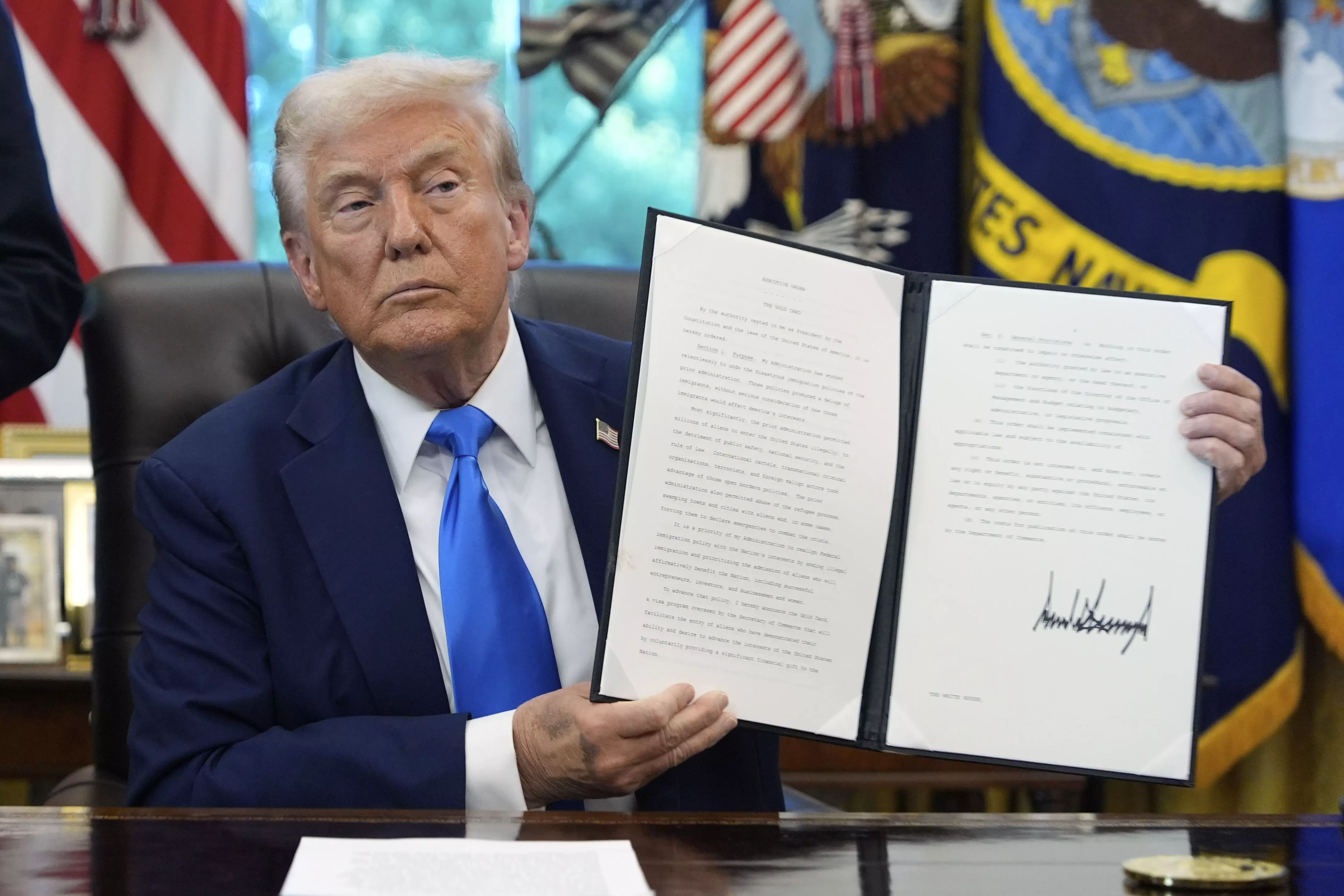 Trump Warns Against H-1B Abuse, Labels It Security Threat