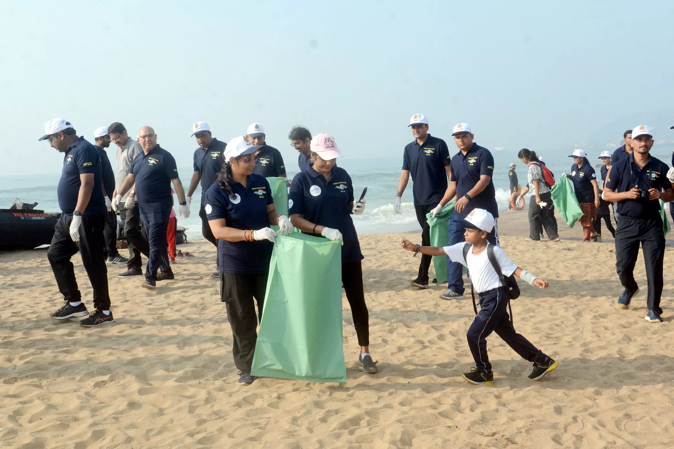 Coast Guard Spearheads RK Beach Clean-Up on International Coastal Cleanup Day