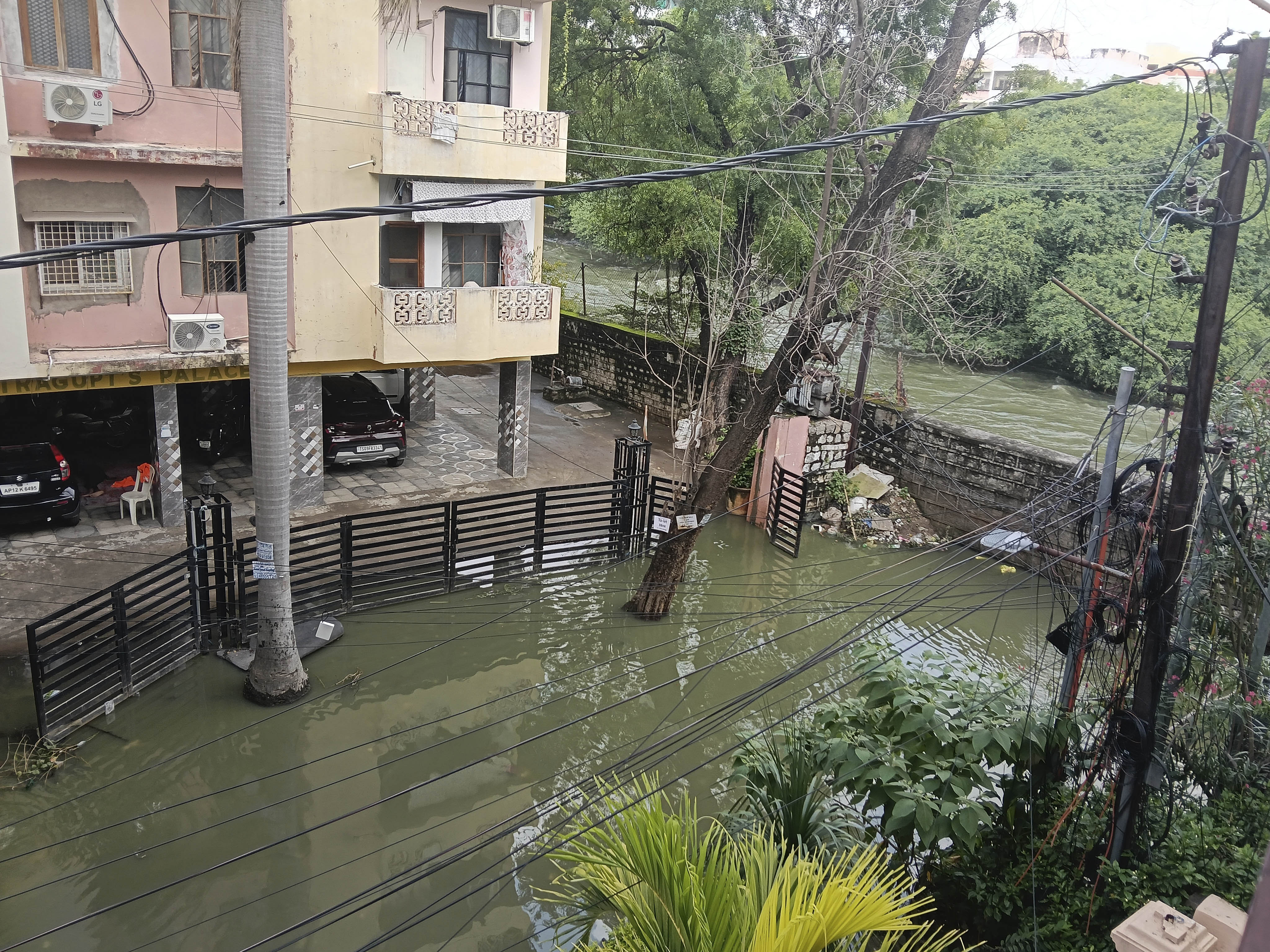 Hyderabad Residents Face Flooding Due to Blocked Drains