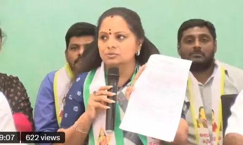 Kavitha Reiterates Allegations Against Harish Rao