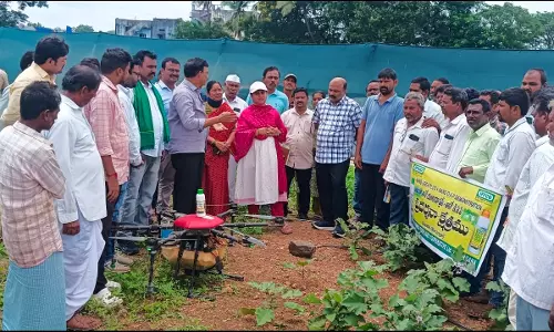 Warangal Officials Push For Nano Urea As Urea Crisis Persists Warangal Officials Push For Nano Urea As Urea Crisis Persists