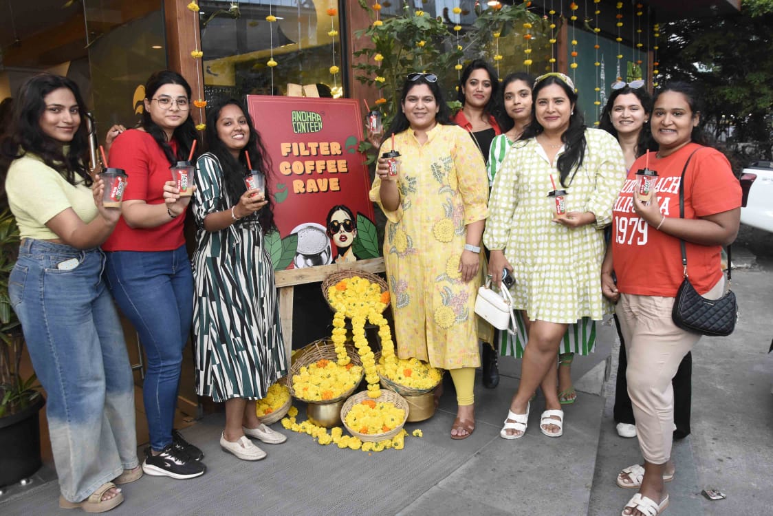 Hyderabad's First Filter Coffee Rave Hosted by Andhra Canteen