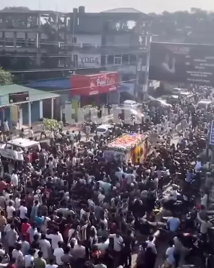 A Sea Of Fans Bid Final Farewell To Zubeen Garg, Assams Music Icon