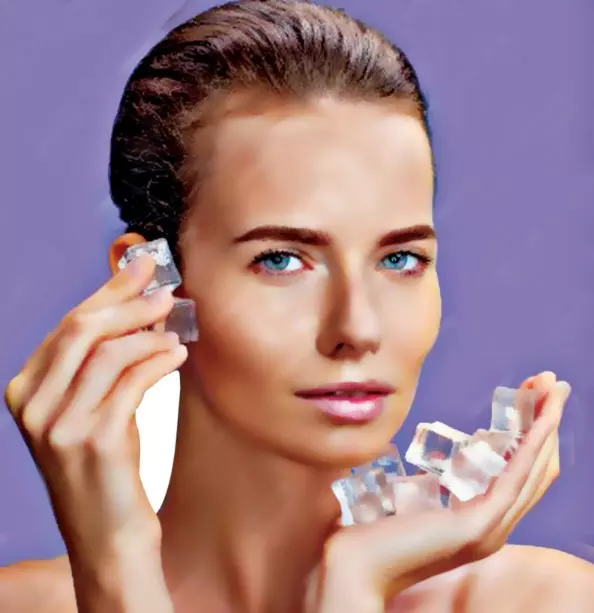 The Hot Fad Of Ice Facial