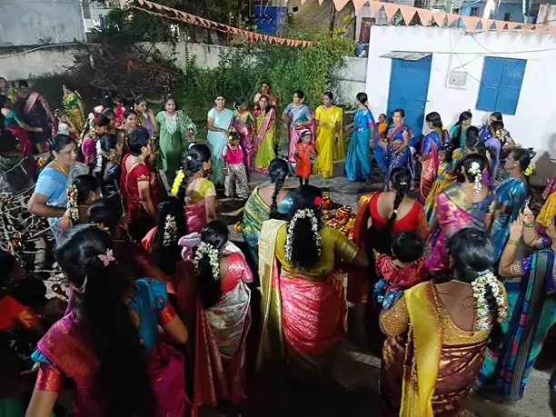 Bathukamma Fest Begins With Floral Splendor In Warangal