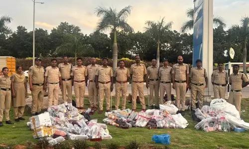 360 NDPL Bottles Seized in Shamshabad 360 NDPL Bottles Seized in Shamshabad