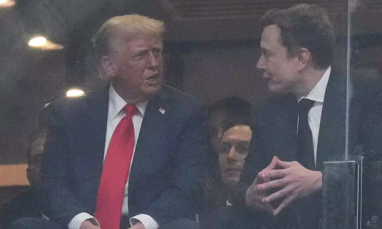 Trump, Musk Reunite at Charlie Kirks Memorial