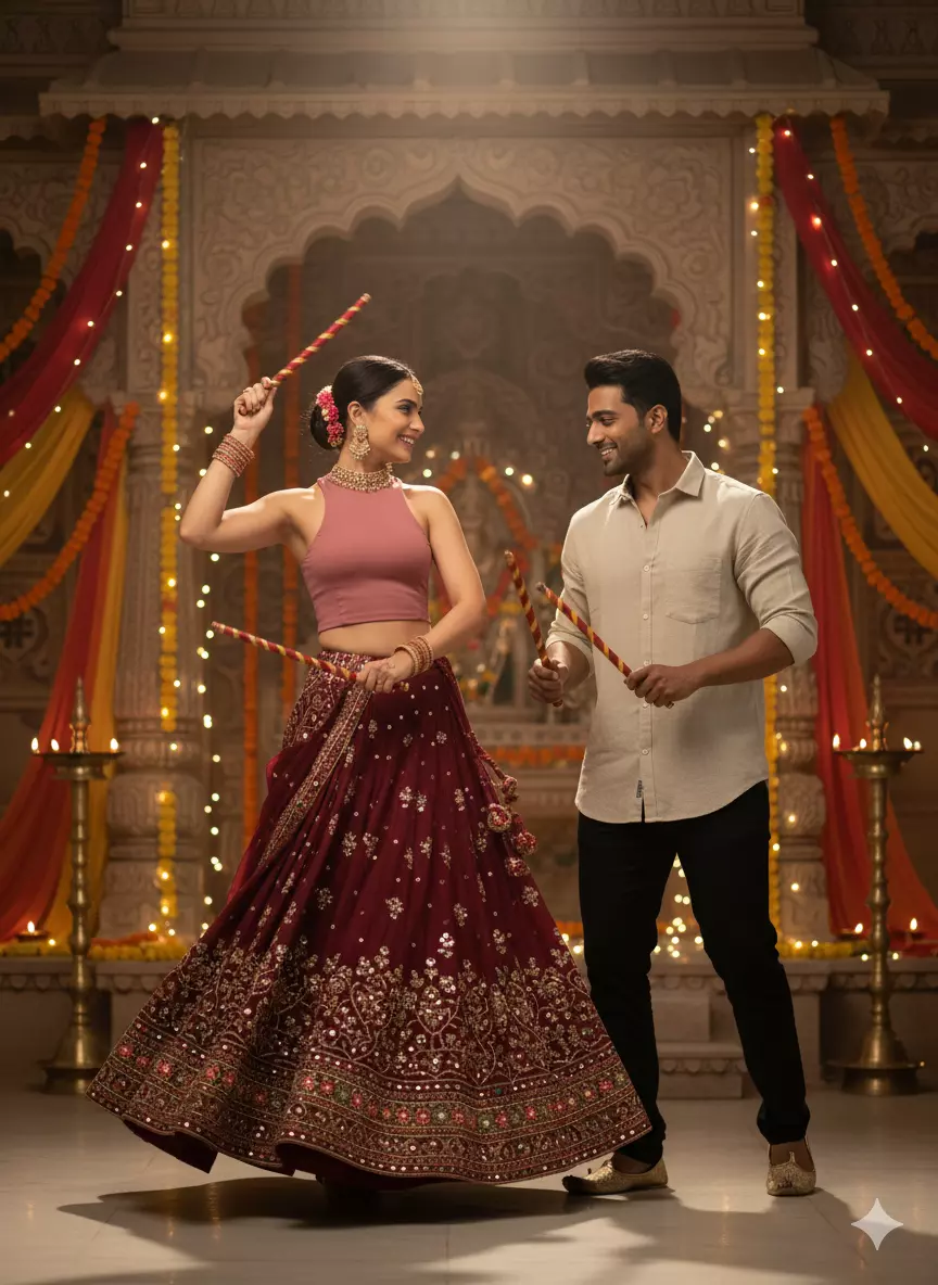 Navratri 2025: Fashion That Lets You Dance in Comfort and Style