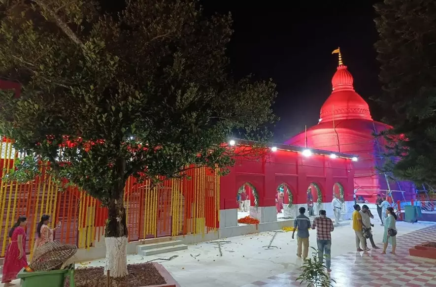 Modi Inaugurates Redeveloped Tripureswari Temple in Tripura Modi Inaugurates Redeveloped Tripureswari Temple in Tripura