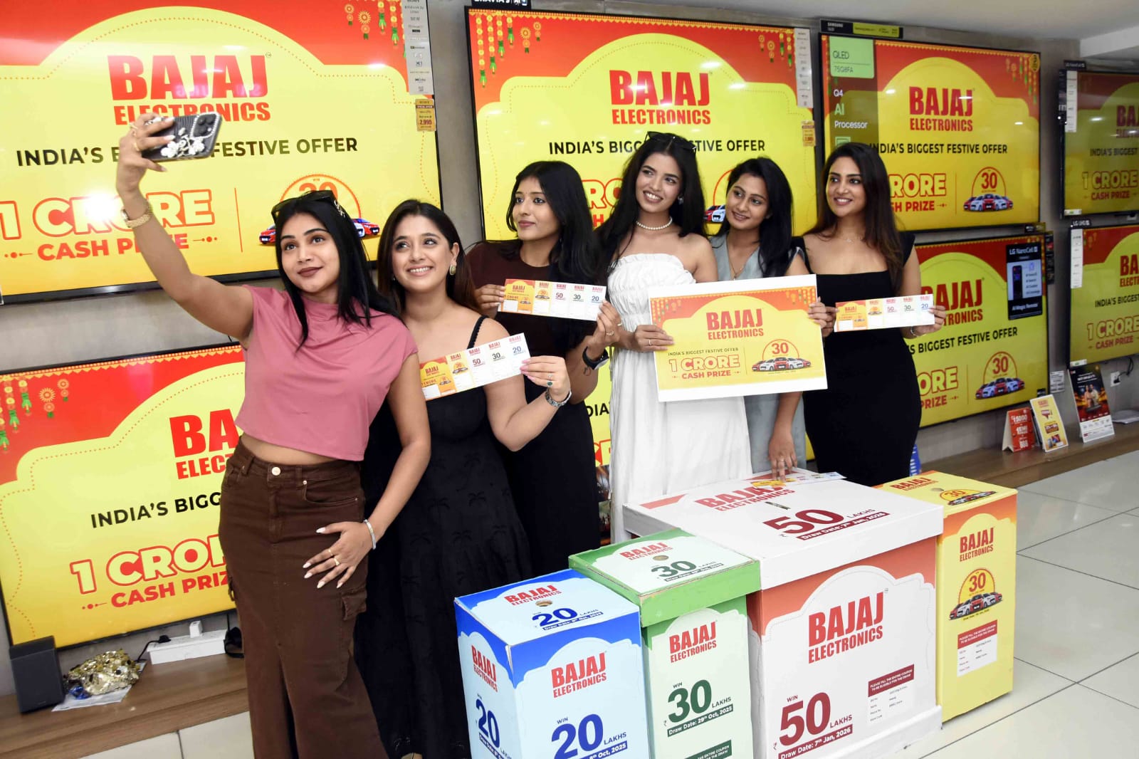 Bajaj Electronics Launches Festive Bumper Draw with Rs 1 Crore Prize