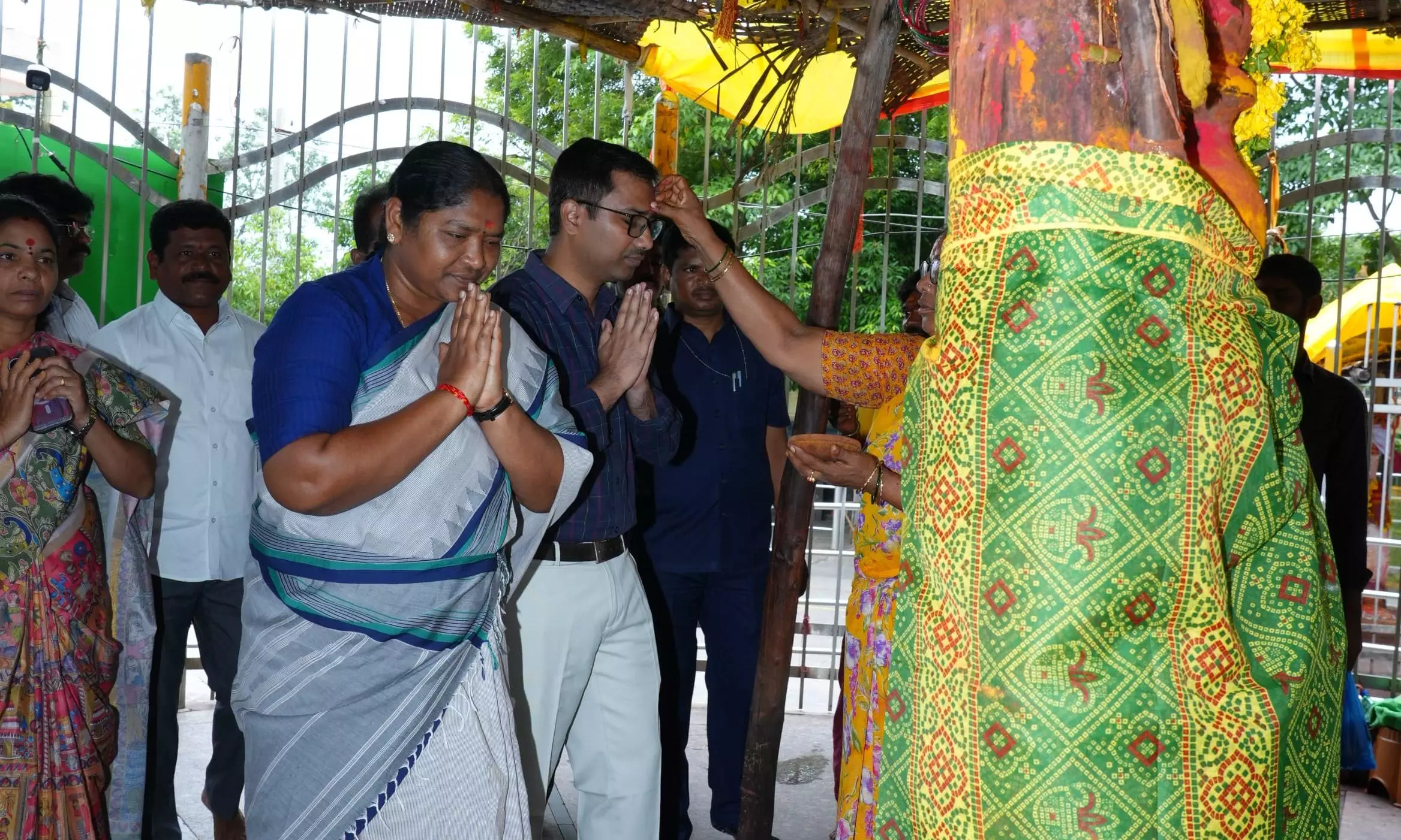 Seethakka Reviews Arrangements For CM’s Medaram Visit