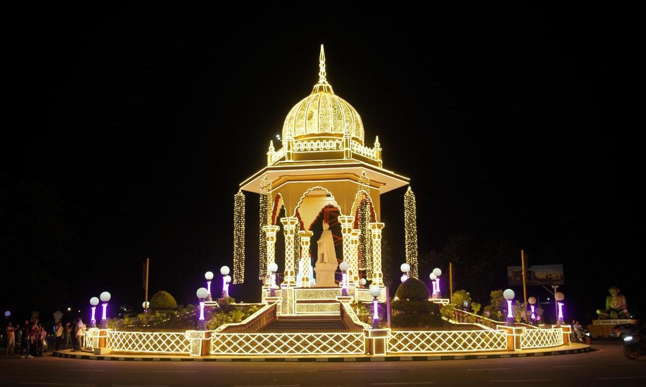 Mysuru City Illuminated for Dasara: Drone Show to Return