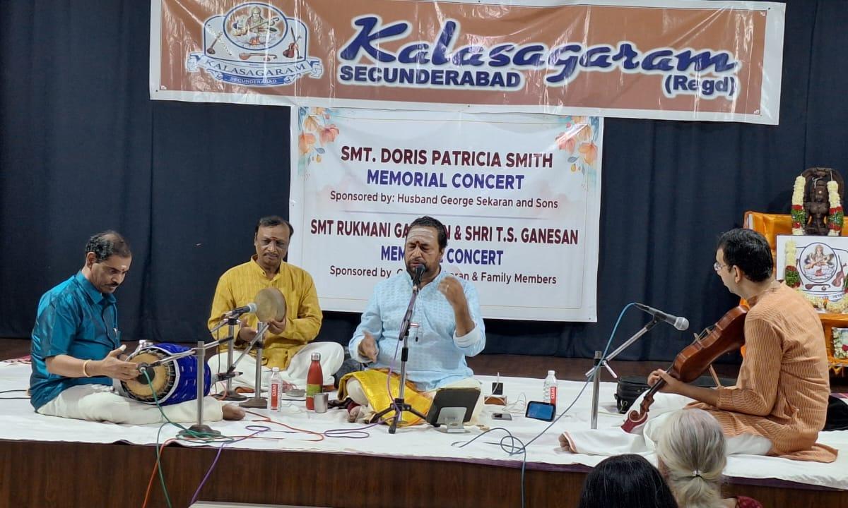 Shertalai Sharma Delivers Memorable Carnatic Music Performance