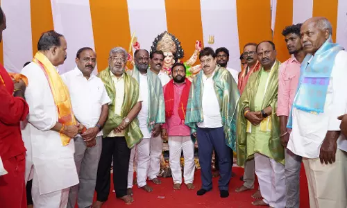 Mahila Morcha To Host Bathukamma  At Charminar