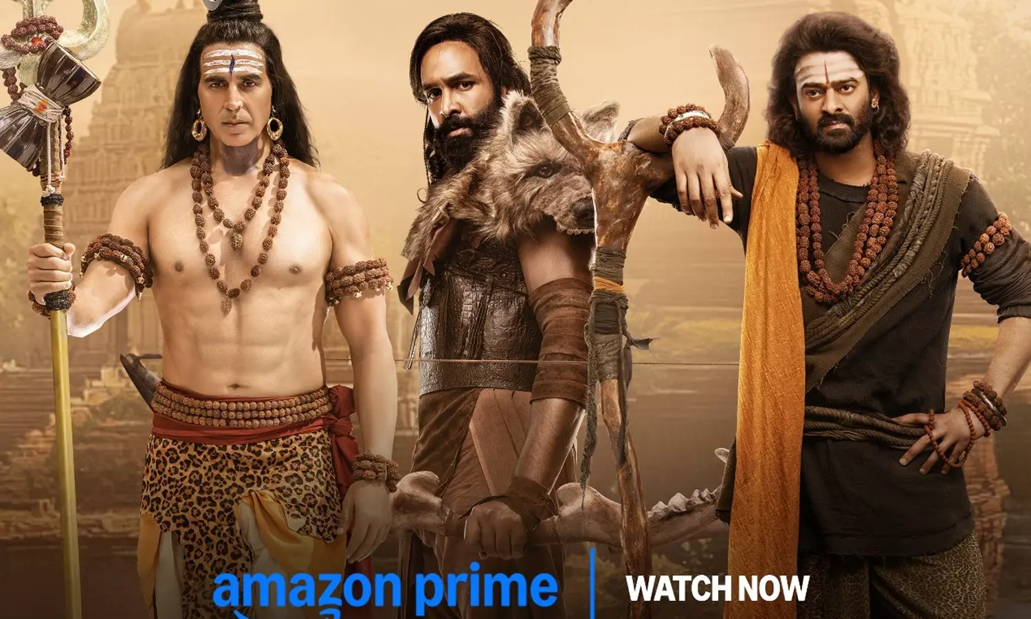 Prime Video Announces the Hindi Streaming Premiere of Kannappa, Starting Today Prime Video Announces the Hindi Streaming Premiere of Kannappa, Starting Today