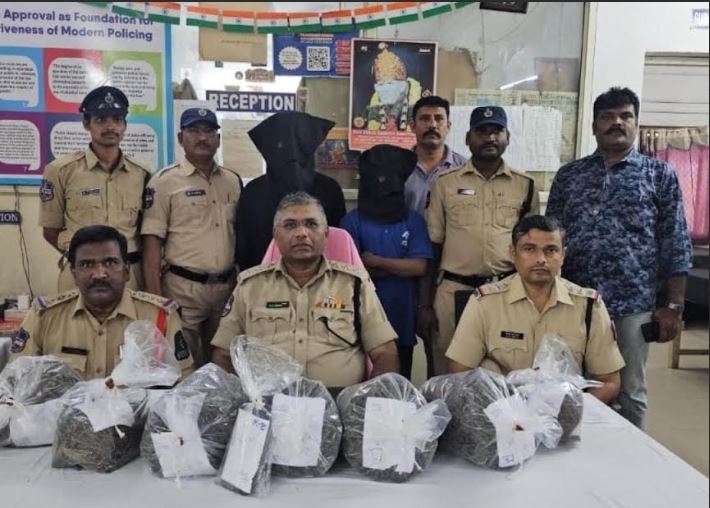 Railway Police Arrest Smugglers with Ganja at Secunderabad Station