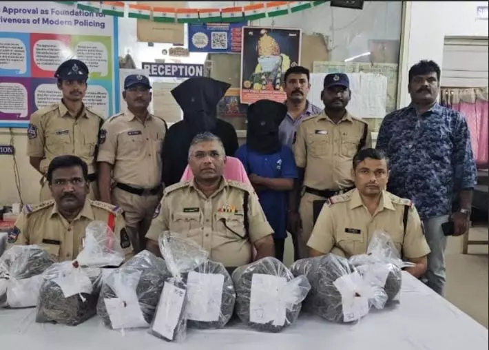 2 Held at Secunderabad Railway Station for Smuggling Ganja from Odisha