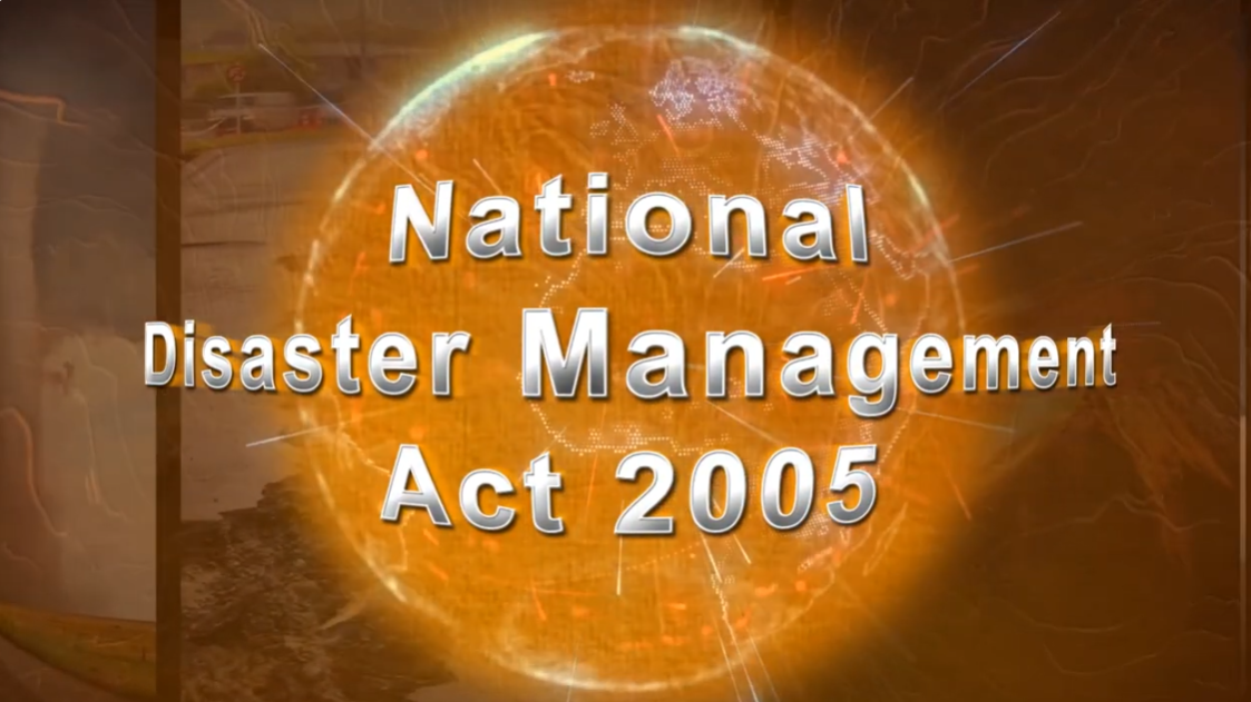 Ministries Assigned Disaster Management Responsibilities by Centre