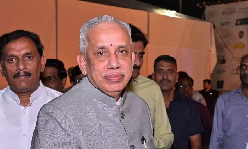 Andhra Pradesh Governor Attends Vijayawada Utsav at Punnami Ghat Andhra Pradesh Governor Attends Vijayawada Utsav at Punnami Ghat