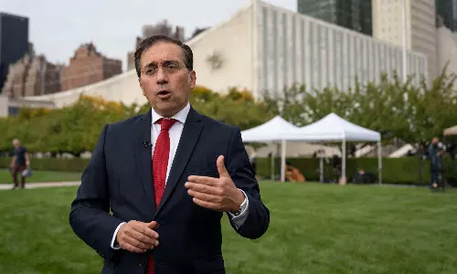 Spain’s Foreign Minister Says Palestinian State Will Happen Despite Israeli Vow