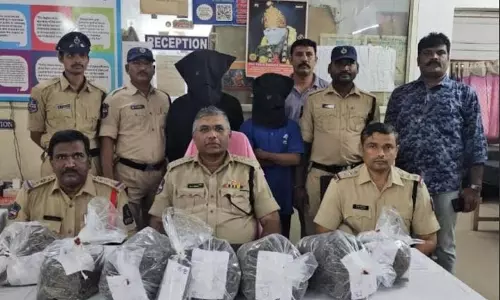 2 Held at Secunderabad Railway Station for Smuggling Ganja from Odisha