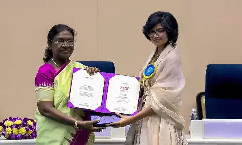 Sukriti Veni Bandreddi Receives National Award for Best Child Artist
