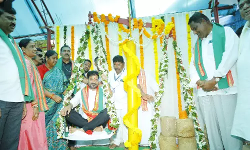 CM Revanth Reddy Weighs 68 kg Again in Tulabharam