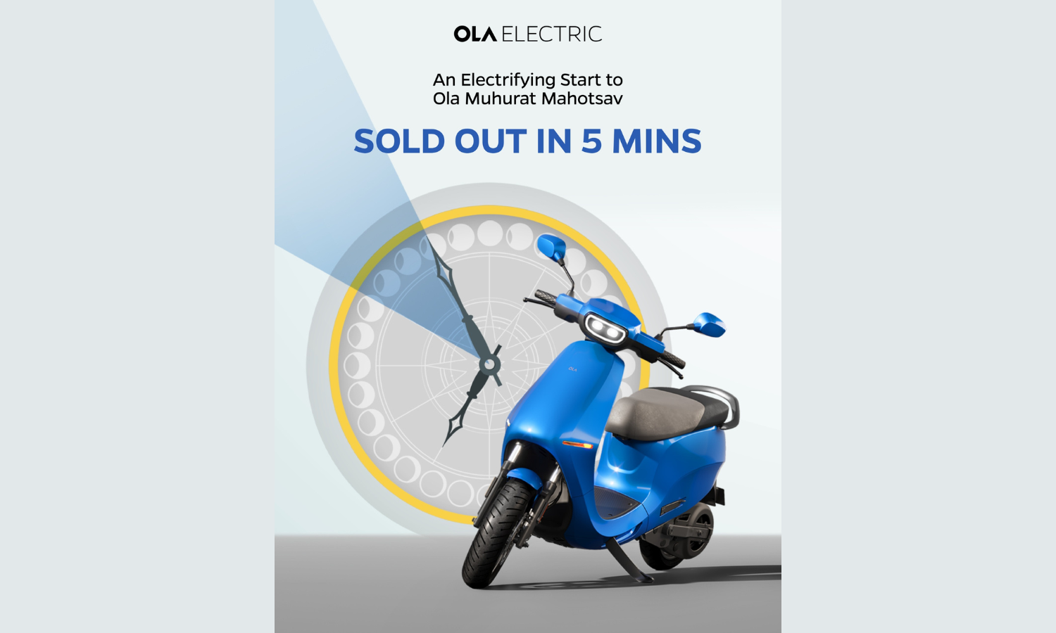 Ola Electric's Inventory Sells Out in 5 Minutes