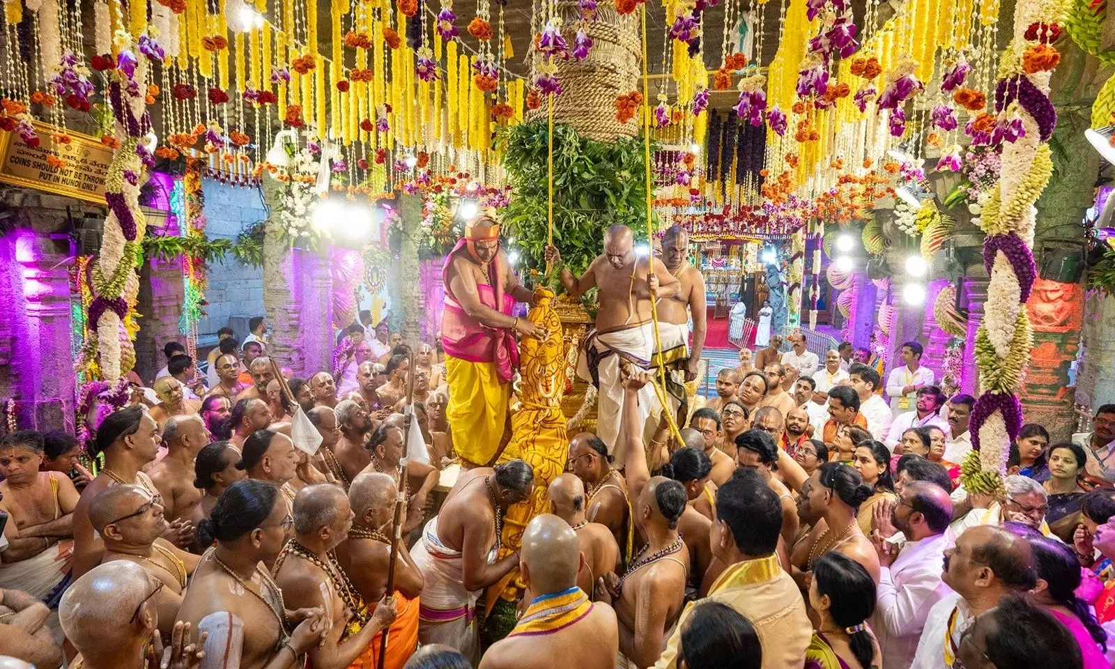 Festive Spirit Envelops Tirumala As Salakatla Brahmotsavams Begin