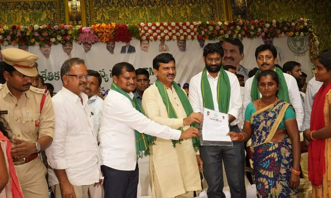 Welfare Schemes to Help Poor Live with Dignity: Ponguleti Welfare Schemes to Help Poor Live with Dignity: Ponguleti