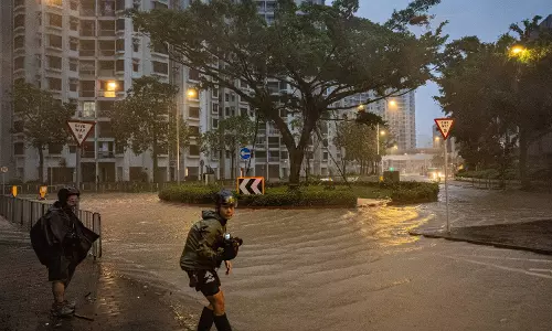 Typhoon Ragasa Batters Hong Kong, China