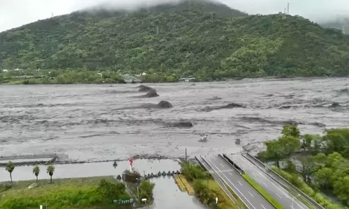 14 killed, 124 Missing in Taiwan After Barrier Lake Burst