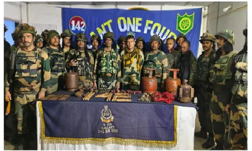 Maoist Camp Busted in Odisha, Huge Cache of Arms Seized