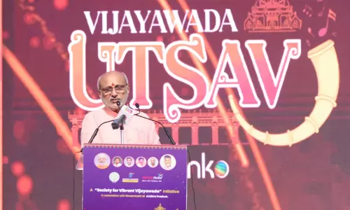 Vice President Lauds Women’s Power, Telugu Language at Vijayawada Utsav