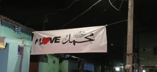 Over 1,300 Muslims Booked After 'I Love Muhammad' Banner Controversy