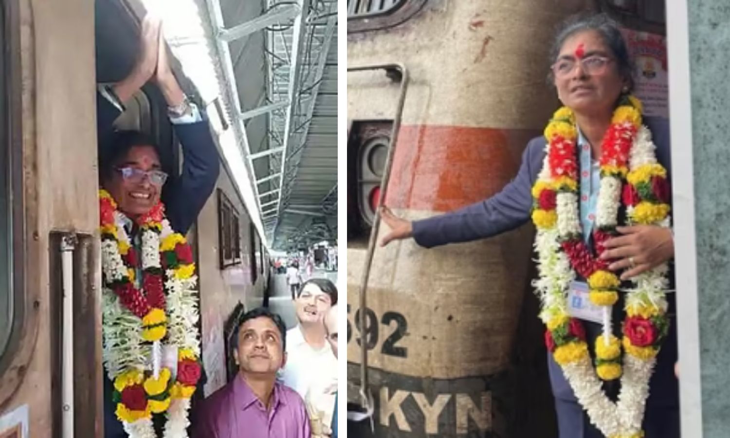 Asia's First Woman Train Driver, Surekha Yadav, Retires