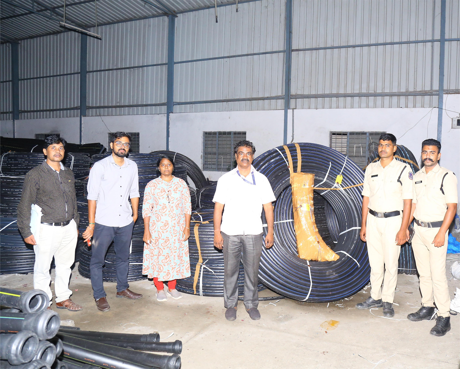 BIS Raids Polyethylene Pipe Unit for Misuse of Mark
