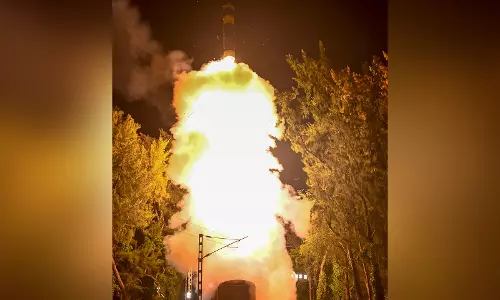 India Test-Fires Agni-Prime Missile from Rail-Based Mobile Platform India Test-Fires Agni-Prime Missile from Rail-Based Mobile Platform