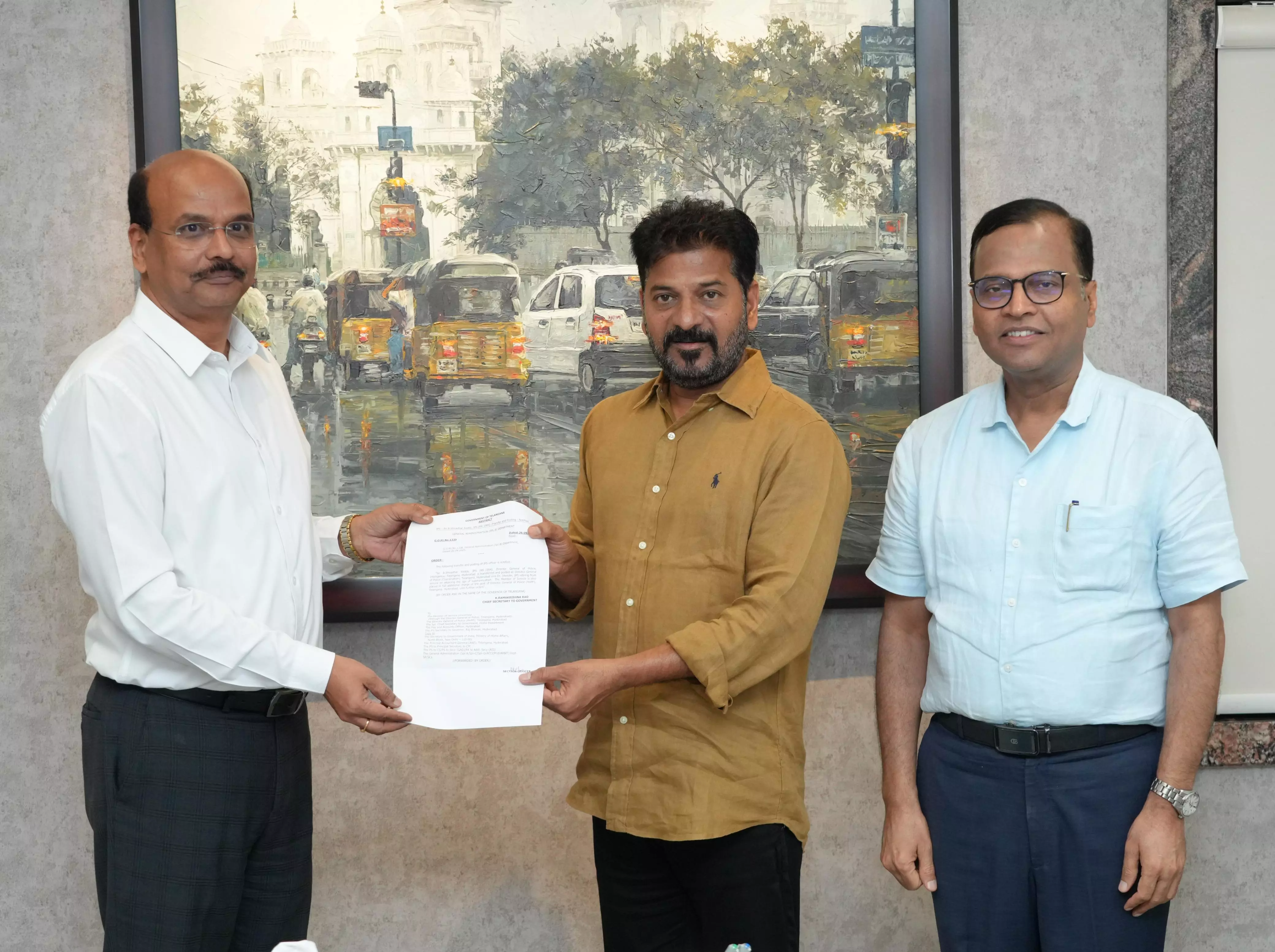 Shivadhar Reddy Is New Telangana DGP Shivadhar Reddy Is New Telangana DGP