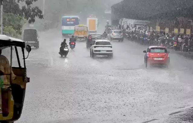 Heavy Rains Lash Parts Of AP, Alert Issued For Districts