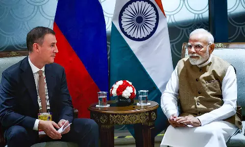 Russian Deputy PM Patrushev Meets PM Modi