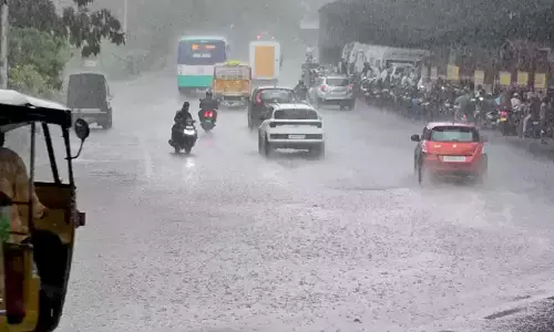 Heavy Rains Lash Parts Of AP, Alert Issued For Districts