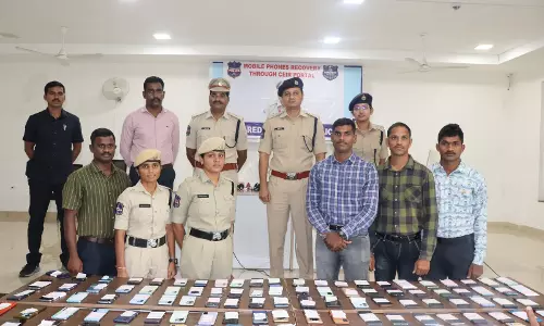 Kamareddy Police Recover 157 Stolen Mobiles Worth Rs 25 Lakh