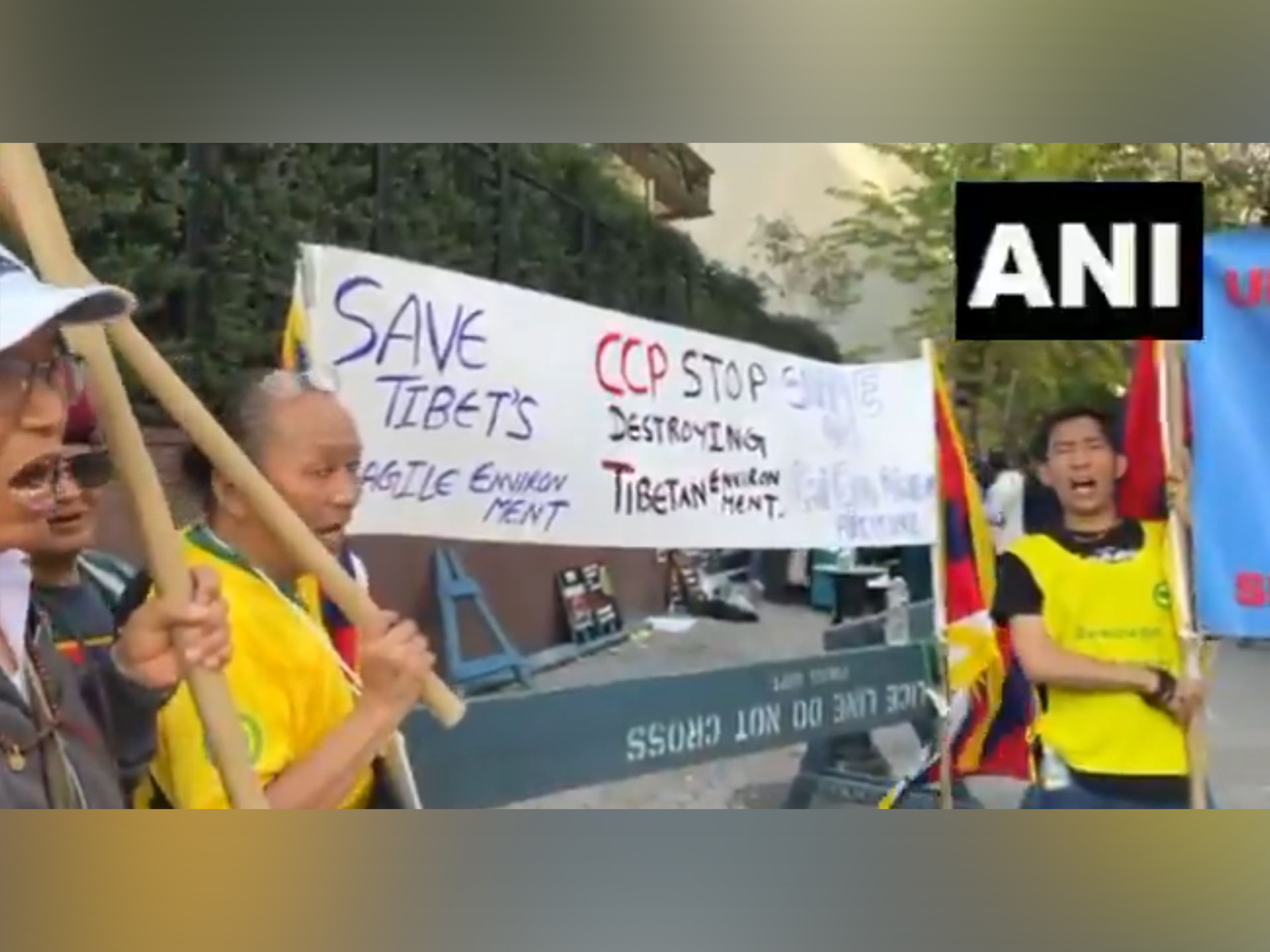 Pro-Tibet Protest at UN Coincides with China's Address