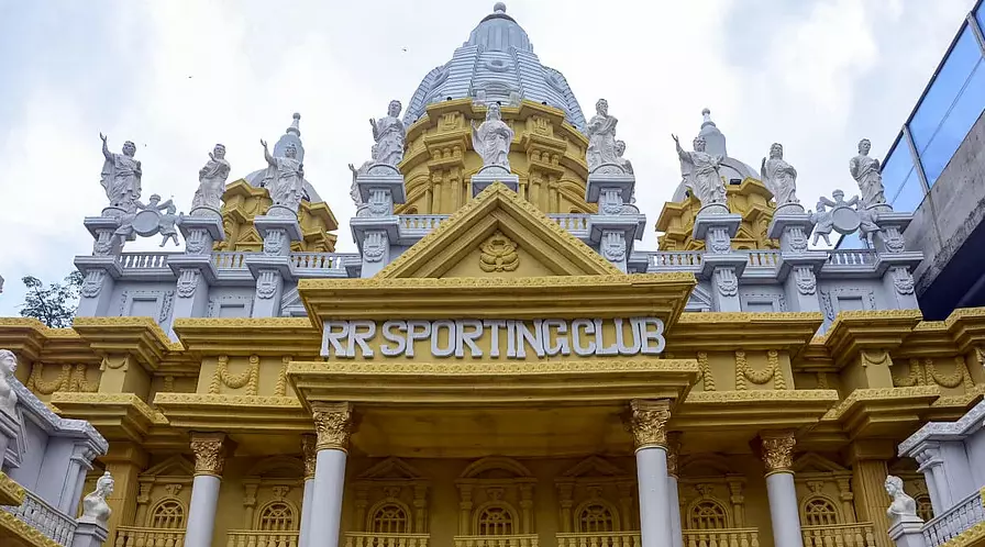 Ranchi Durga Puja Pandal Replaces Jesus Image with Lord Krishna After Protest Ranchi Durga Puja Pandal Replaces Jesus Image with Lord Krishna After Protest
